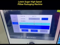 500+ Máquina automática de embalaje de almohadas de Nutella de alta velocidad