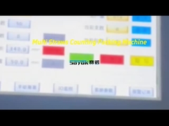 Máquina de embalaje automática de conteo de pajillas para bebidas