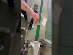 1 año de garantía Máquina de embalaje de película de burbujas de productos básicos Máquina de embalaje de flujo inteligente