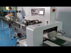 Máquina de embalaje de guantes totalmente automática para 100 PC Caja de cartón 50Hz 60Hz Frecuencia