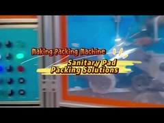 Máquina de embalaje de servilletas sanitarias ajustables de gran tamaño Hoja de algodón