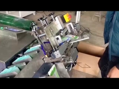 Máquina de embalaje de bolsas prefabricadas de servilletas sanitarias semiautomática