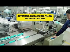 La cuenta individual soporta la empaquetadora rotatoria encima del rollo del vendaje 220V