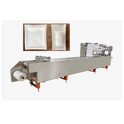 Good price Película de estiramiento de la máquina de Gauze Wrapping Side Sealing Packing 14.5KW en línea