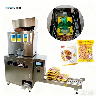 Good price AC 220V Automatic Bagging Machine for Doypack Pouch Min. Bag size 60*90 mm High Capacity Output en línea