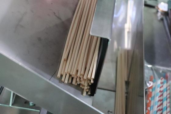 Good price Extremadamente alta velocidad automática de conteo de embalaje 2 en 1 máquina para productos de bastón recto en línea