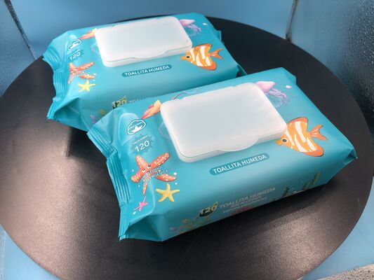 Good price Máquina de embalaje de toallitas húmedas flexible que permite el cambio rápido entre diferentes tamaños de paquetes de toallitas húmedas y materiales de embalaje en línea