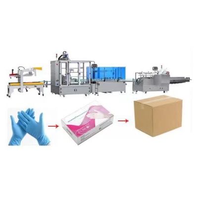 caja de guantes multifuncional de encuadernación automática del nitrilo de la máquina 50Hz