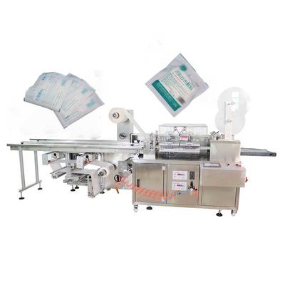 0.6 - empaquetadora de lacre del lado 0.8MPa Gauze Swab Packaging Machine