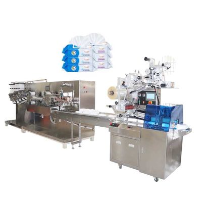 Empaquetadora multi de la función de la empaquetadora 3KW de los trapos mojados del bebé