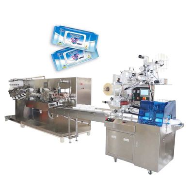 Empaquetadora mojada de los trapos 3KW/CE completamente automático de la empaquetadora