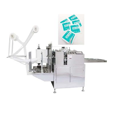 La máquina horizontal 3KW mecánico de la esponja del alcohol limpia la empaquetadora
