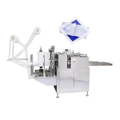 Empaquetadora automática herida de los cojines de la máquina de la esponja del alcohol 3KW