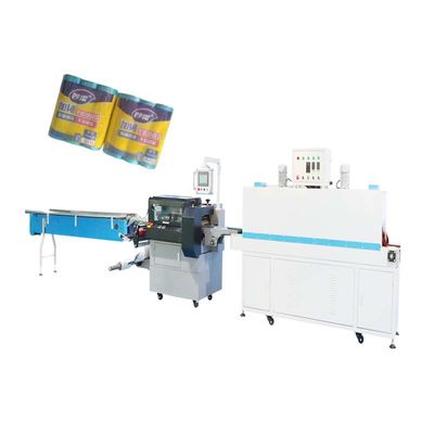La máquina 5.5KW del envoltorio retractor de la película de la basura por contracción la máquina del envasado