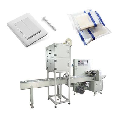 Empaquetadora automática intacta del tornillo del panel de la maquinaria que embala 2.8KW