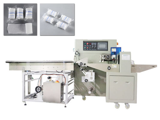 Empaquetadora médica 3KW de la película automática de Gauze Packing Machine PE