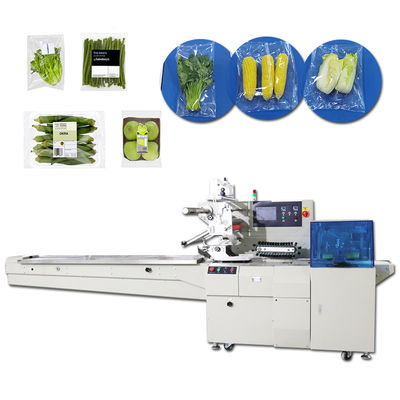 Intercambio vegetal y de la fruta de 3KW de la empaquetadora horizontal