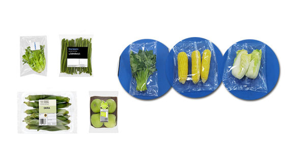 Intercambio vegetal y de la fruta de 3KW de la empaquetadora horizontal