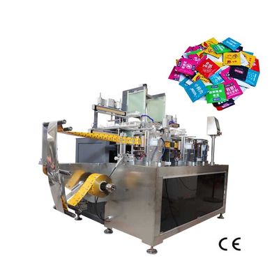 Lacre lateral plegable cuatro multifuncionales de la empaquetadora del guante de AC220V PE