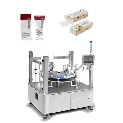 Empaquetadora automática intacta de encuadernación cosmética vertical del cartón de la máquina