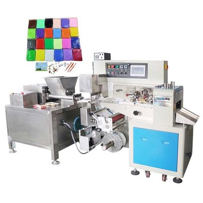 Línea de embalaje automática del extrusor de la empaquetadora de la plastilina máquina
