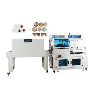 Empaquetadora de encogimiento de envoltorio de la máquina del sellador automático de los tallarines inmediatos