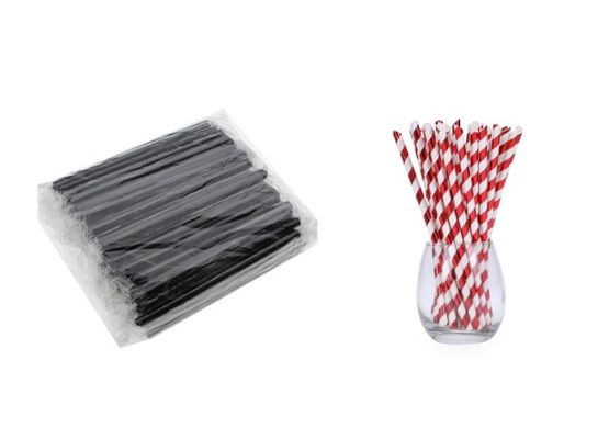 Fruta Juice Straw Packaging Machine Automatic Counting y embalaje