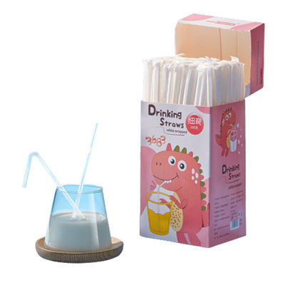 Máquina de encuadernación automática horizontal que bebe a Straw Box Packing Machine