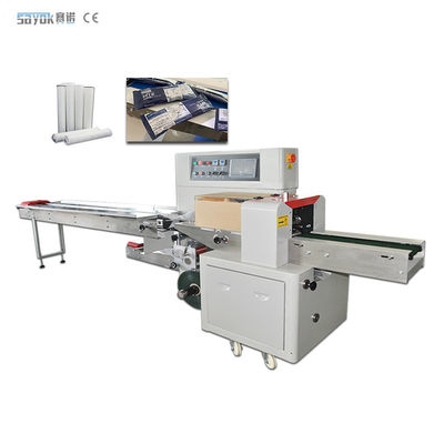 Máquina de embalaje de flujo de cartucho de purificación horizontal de 220v de alta velocidad automática