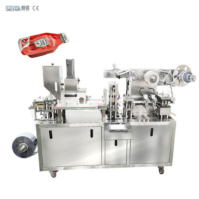 Máquina de embalaje de ampollas de miel de precisión Mini equipo de embalaje de ampollas líquidas de aceite de oliva