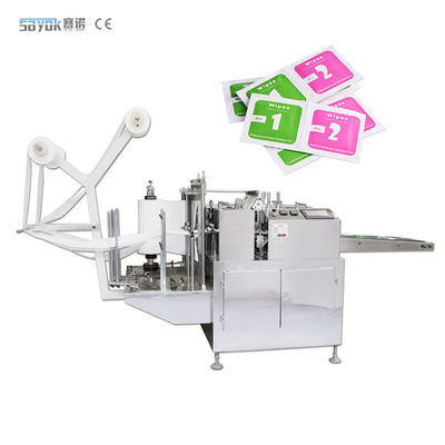 Máquina automática de fabricación de almohadillas de alcohol Embalaje de almohadillas de alcohol Equipo de paquetes 220v 50hz