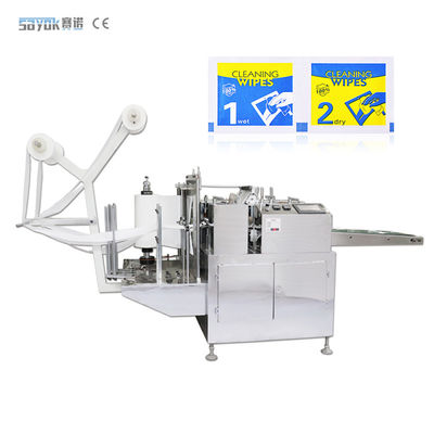 Máquina para hacer tampones de alcohol con PLC 60x30MM Máquina de almohadillas de algodón médico