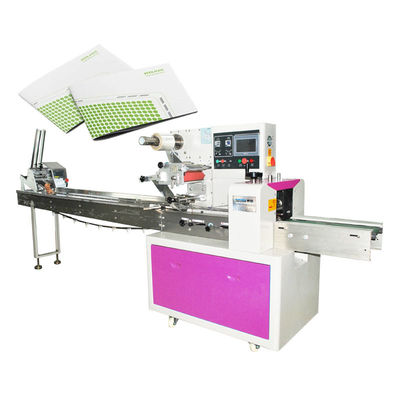 Máquina de embalaje automático de almohadillas para tarjetas de 220 V para folletos pequeños