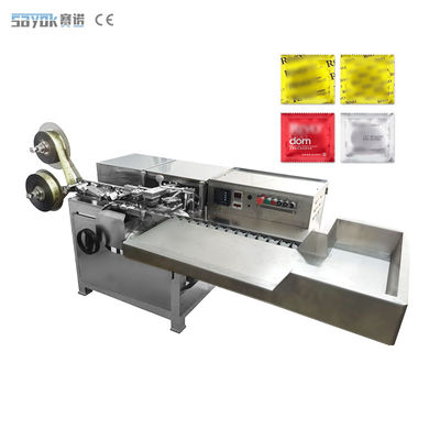 Good price Equipo de embalaje automático de condones de látex OEM Máquina de embalaje de sellado de cuatro lados en línea