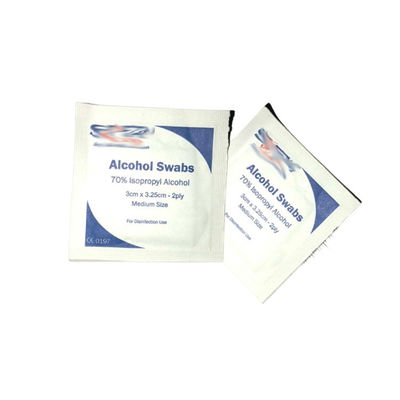Contador automático de espaciado de alcohol Prep Pad máquina de embalaje Control PID separado
