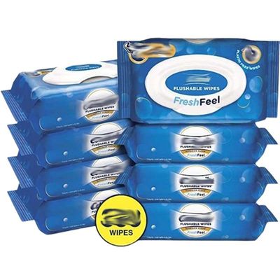 Sistema de alimentación servoconducido 30-120 PCS maquinaria de toallitas para bebés línea de producción automática