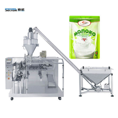 Máquina de llenado de bolsas de leche en polvo prefabricada de sellado Máquina automática de embalaje de bolsas