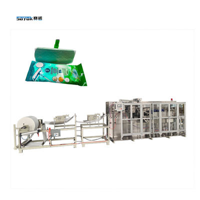 7.5 KW 2100KG Máquina de embalaje para limpieza de suelos húmedos Máquina de embalaje automática