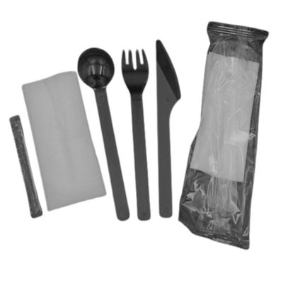 Máquina de embalaje de utensilios de mesa de plástico de madera con velocidad de embalaje de 80-120 paquetes/min