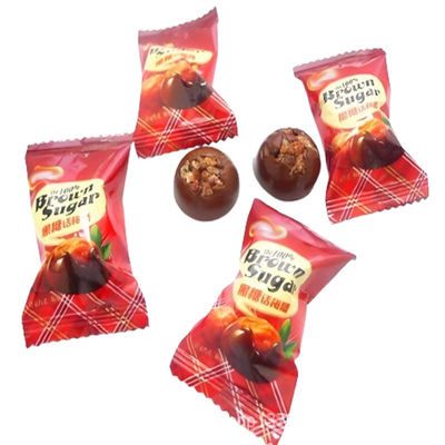 Máquina de embalaje de dulces personalizable para diferentes formas de productos con velocidad extremadamente alta