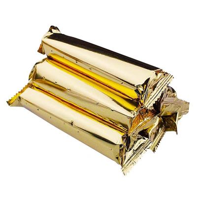 Servo Control 220V 50Hz Máquina de embalaje de almohadas de película metálica personalizada para rollos de papel térmico