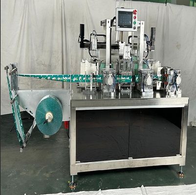 Máquina de embalaje de alta velocidad totalmente controlada por servo para guantes de PE Bolso de bolsillo