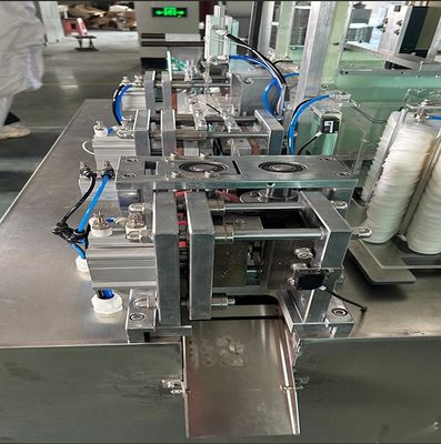 6 veces central pliega guantes de PE máquina de embalaje plegable con control de servomotores