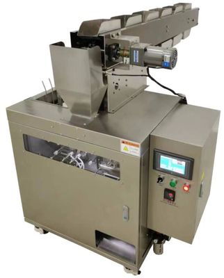 Máquina automática de embalaje de bolsas prefabricada Bolsas de té Tipo de llenado de cadena de cubo