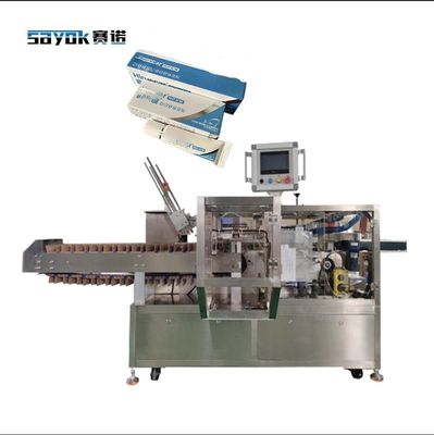 Máquina automática de cartonado con función de apertura de cajas 220V 50/60Hz