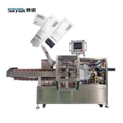 Máquina de encartonado de tubos de gel de limpieza conveniente para fuente de alimentación de 220V 50/60Hz
