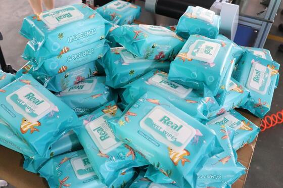 Multi Functional Wet Wipes Packing Machine Suitable for Different Packaging Materials and Sizes Ensuring Flexibility