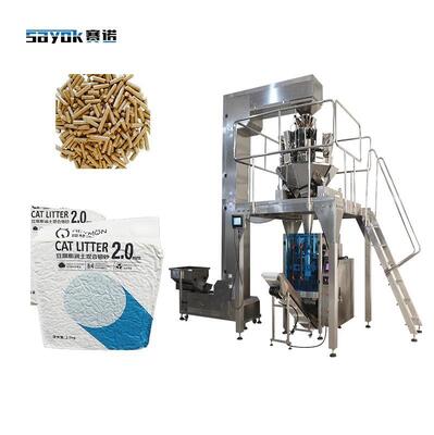 Good price Solución de envasado al vacío VFFS de 2,5 kg de cuajada mezclada con arena para gatos para un fácil almacenamiento en línea