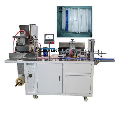 Buen precio Máquina de contador de tubos de saliva totalmente automática de empaque de sellamiento de 3 lados en línea