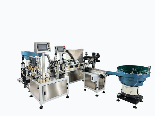 Buen precio Línea de máquina automática de llenado, tapado y envasado de palillos embotellados 220v en línea